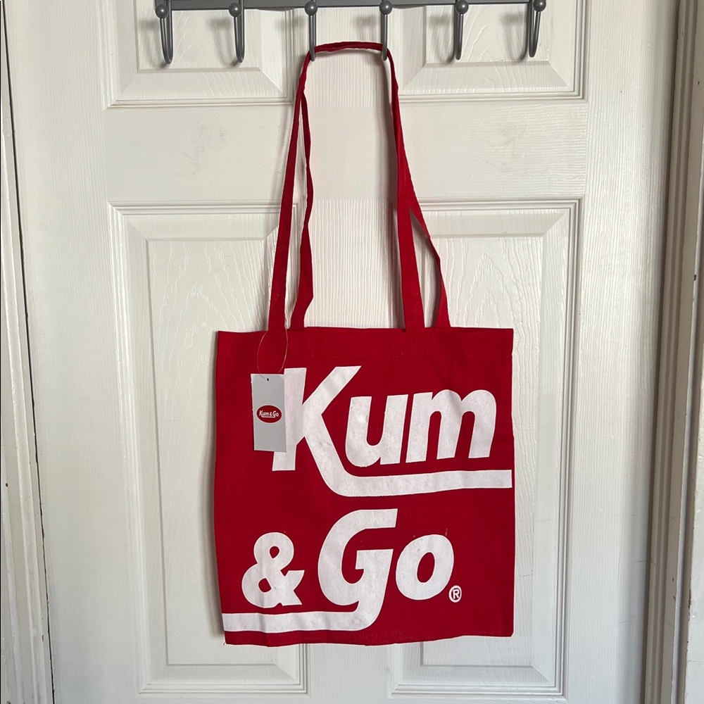 NEW Kum and Go Red Logo Tote Bag